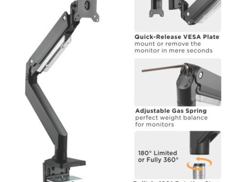 Articulating Surface Mount Arm