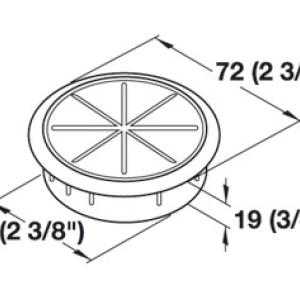 Star Cut Wire Grommet