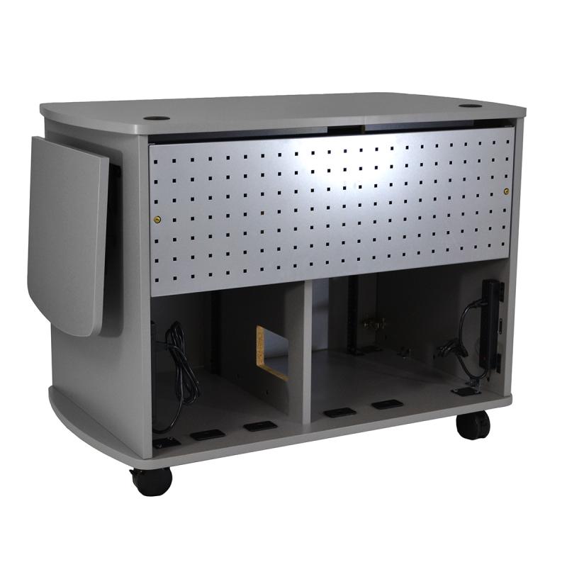 Standing Height Lectern Curved Top and Bottom