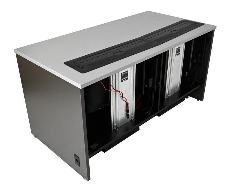 Classroom Training Desk- Dual Trolley