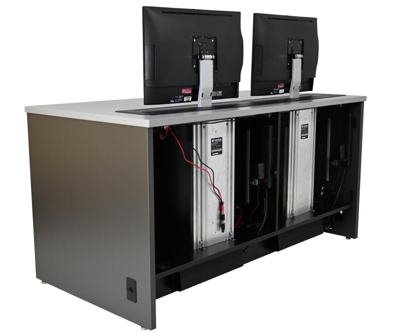 Classroom Training Desk- Dual Trolley